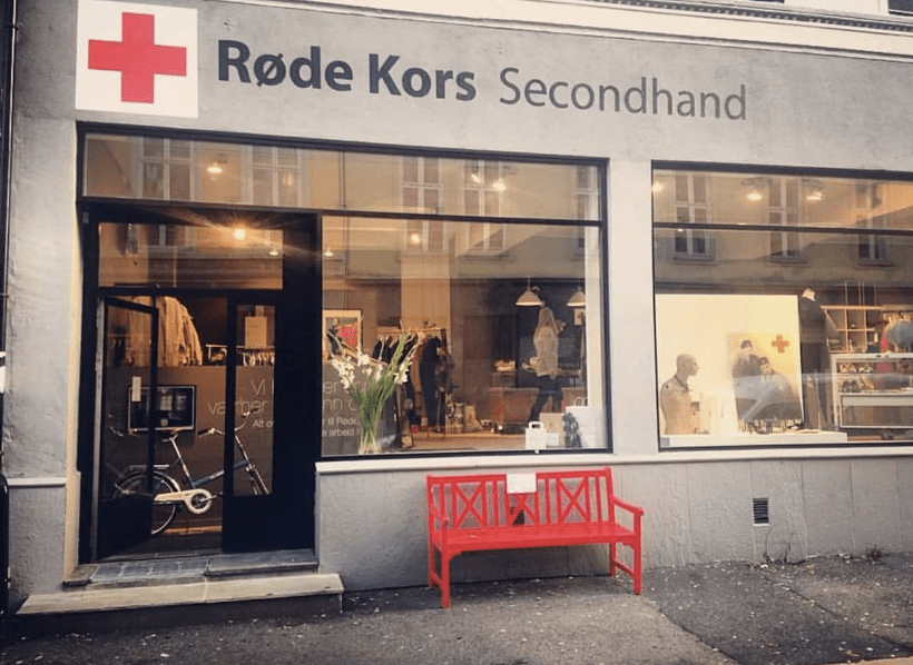 Røde Kors Secondhand, Courtesy of Røde Kors