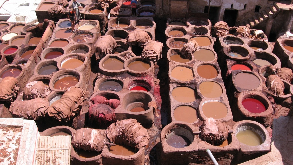 Fez tanneries