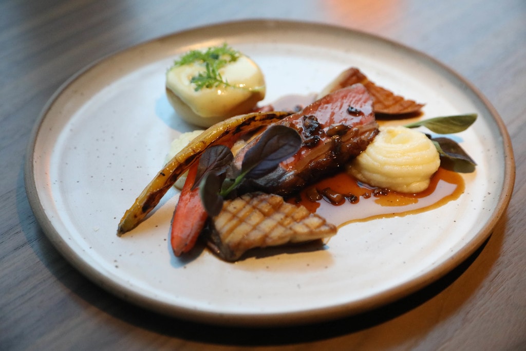 An Icelandic lamb dish from Taste of Iceland Chicago 2017 | © Taylor Banasik