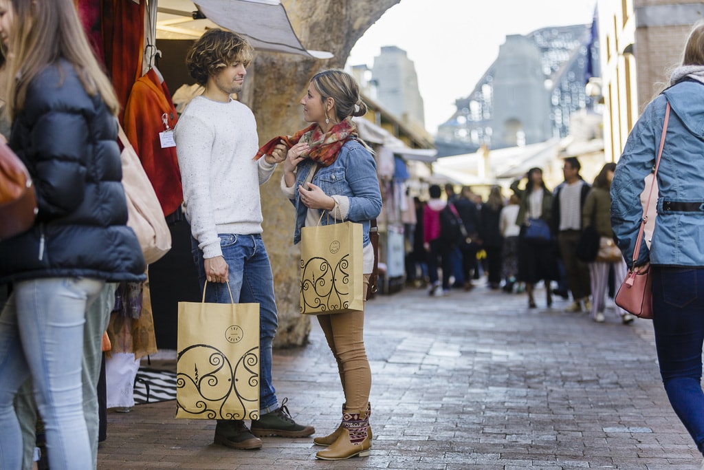 Couple at the Rocks Markets | © Craven Images:Courtesy of the Rocks Markets