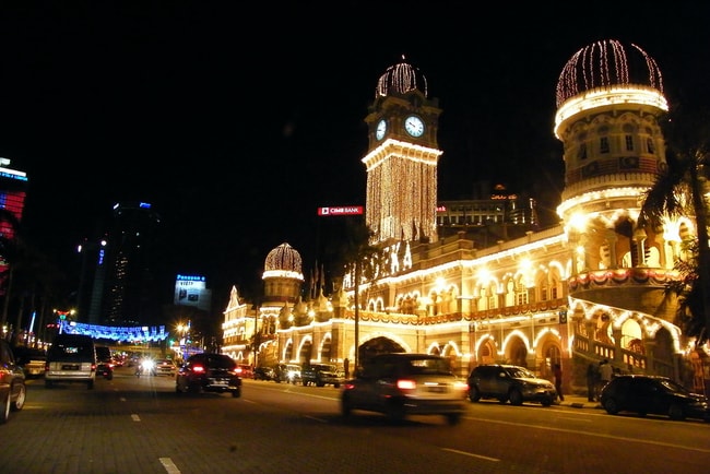 Dataran Merdeka at night, KL