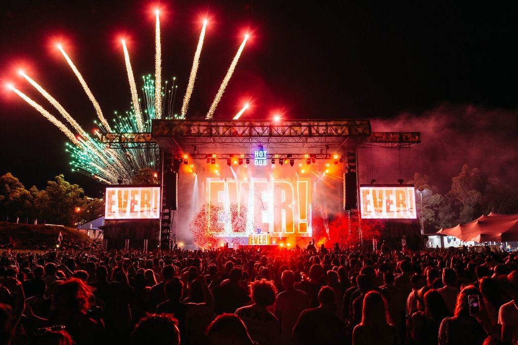 Fireworks at NYE in the Park | © Courtesy of NYE in the Park