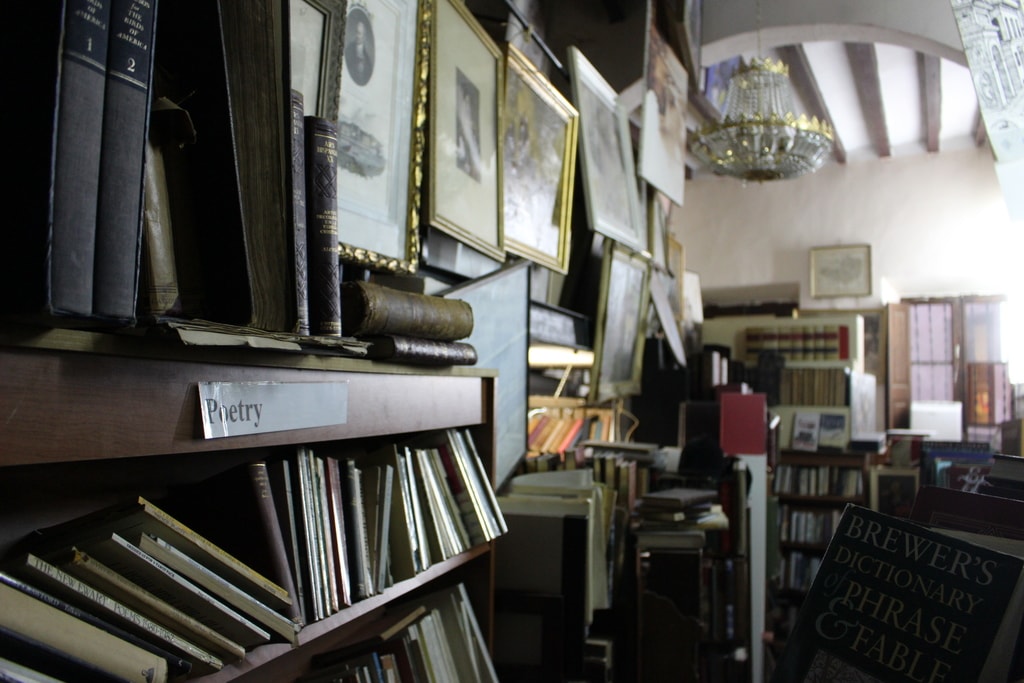 Fine Books interior © Leon Beckenham