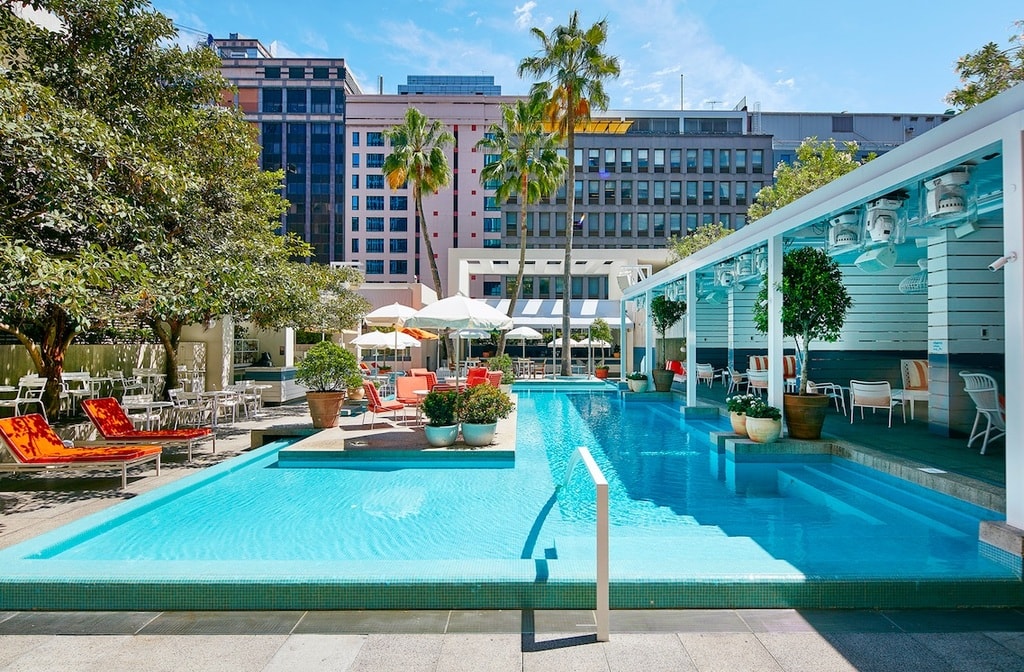 Ivy pool | Courtesy of Merivale