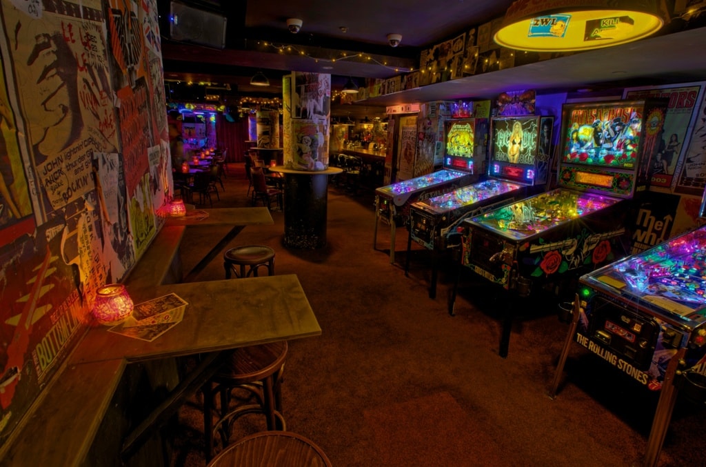 Pinball machines at Frankie's | © Courtesy of Frankie's