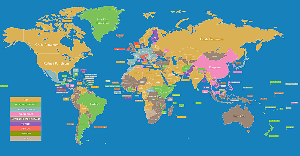 From Radioactive Chemicals to Booze, This Map Shows Every ...