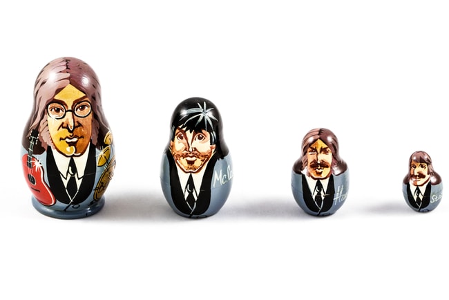 the beatles russian dolls
