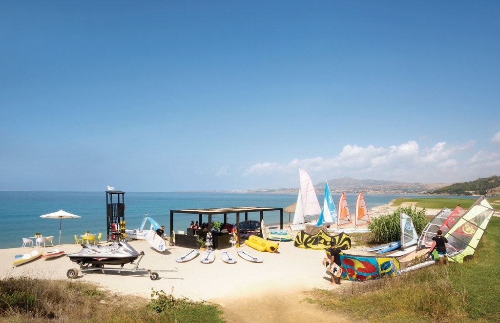 The retreat at Verdura Spa in Sicily also includes a water sports club | © Courtesy of Verdura Spa