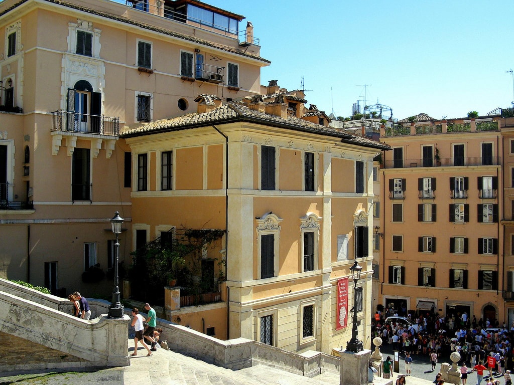 The Keat-Shelley Memorial House at Piazza di Spagna | © Anna Fox/Flickr