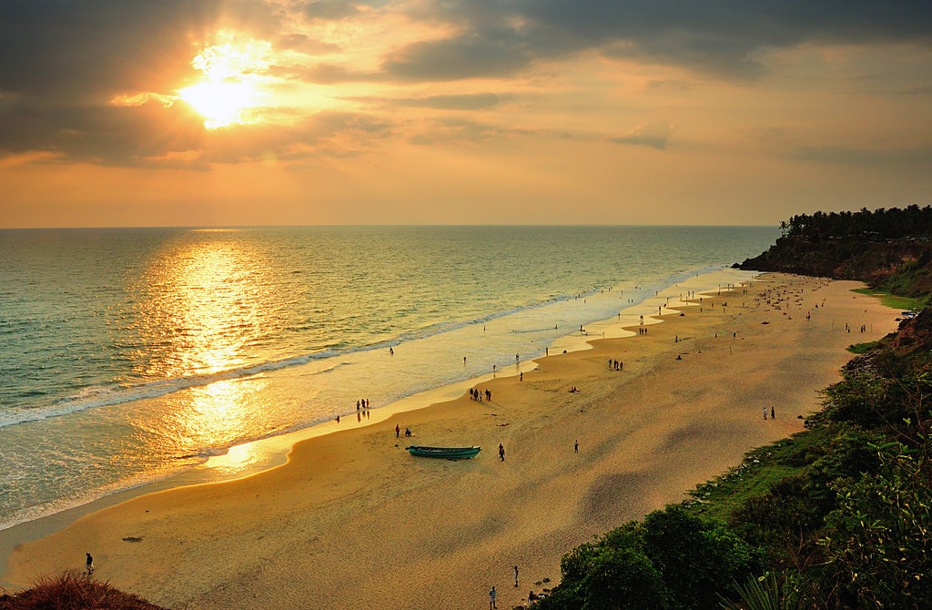 Varkala Beach in Kerala