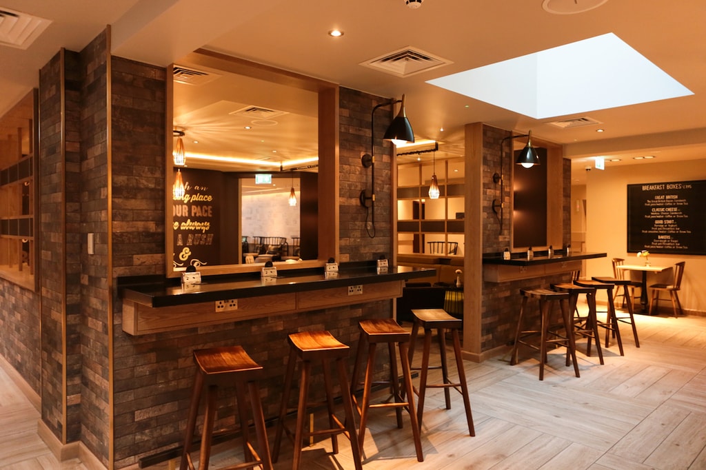 Breakfast bar at hub by Premier Inn London Spitalfields | © Courtesy of Premier Inn