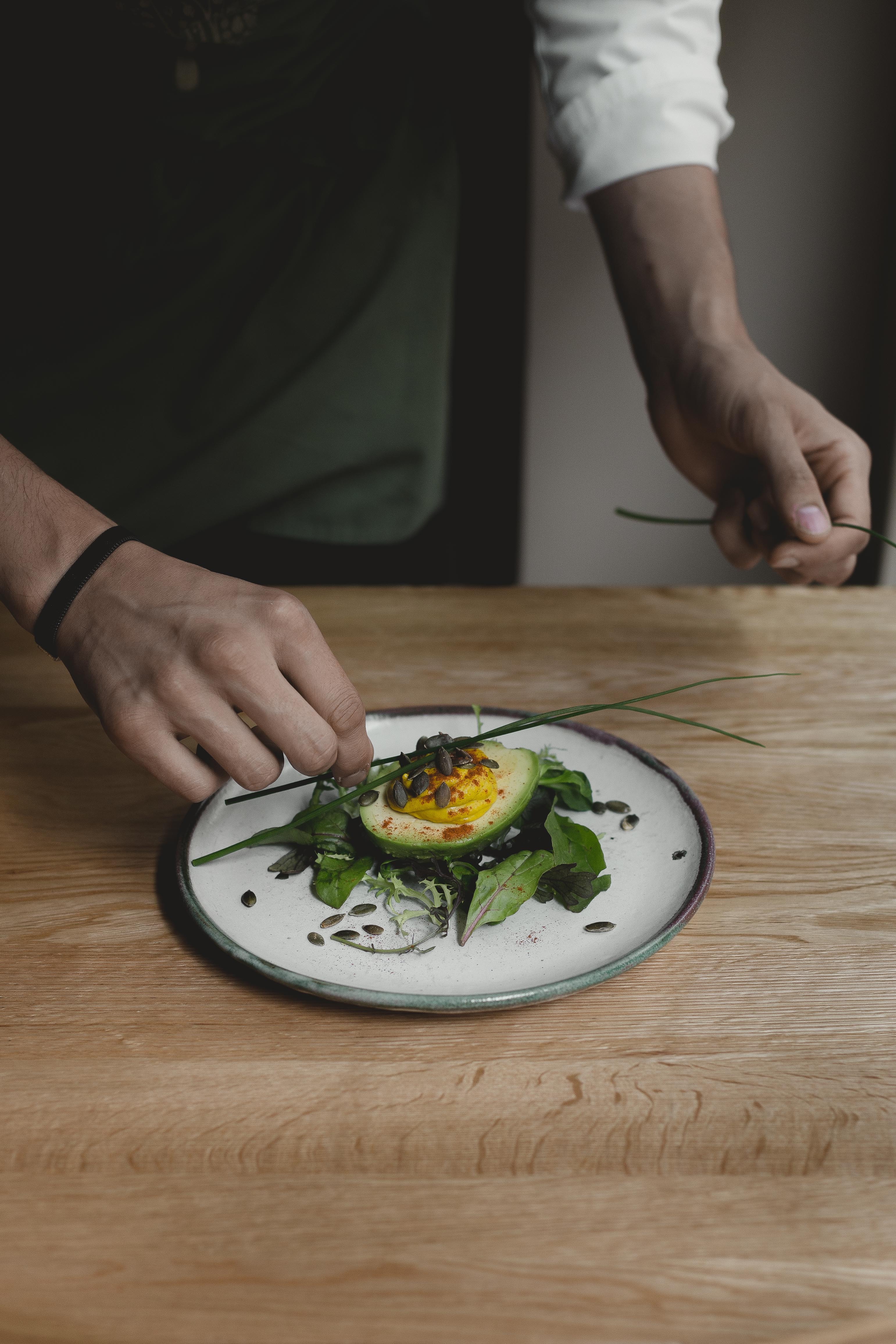Egg style avocado