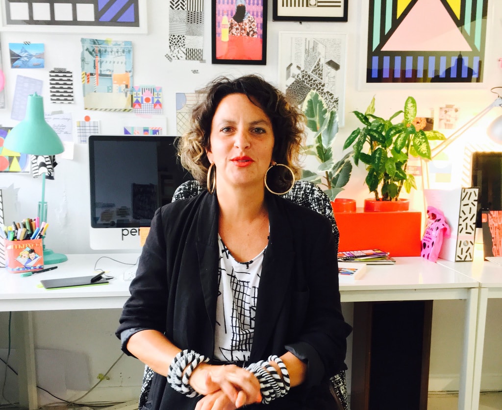 Portrait of Camille Walala in her East London studio | © Culture Trip / Freire Barnes