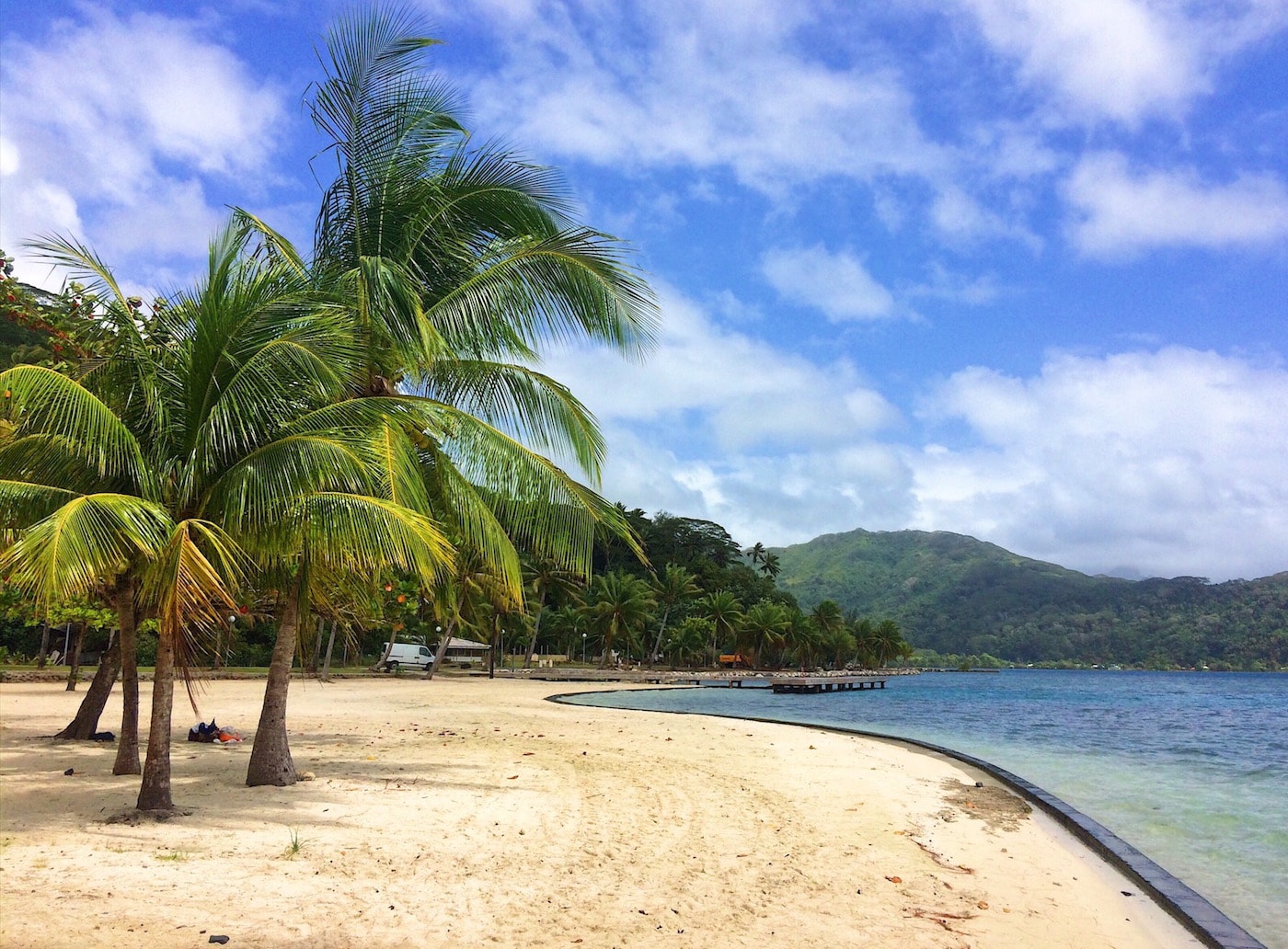 Beach at Taputapuātea marae | © Donna Sozio