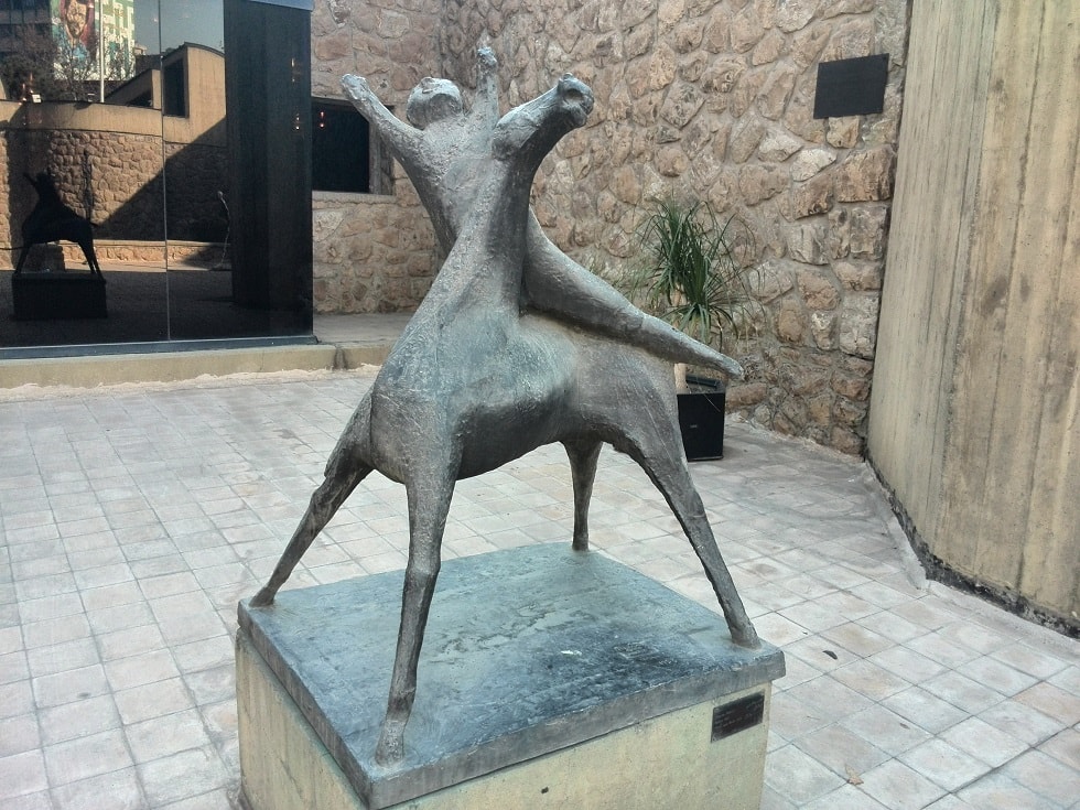 Bronze statue by Marino Marini at Tehran Museum of Contemporary Art | © Danyal Nasseri Arvand / Wikimedia Commons