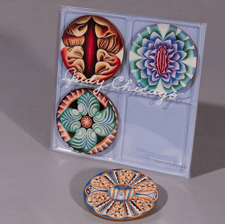 Judy Chicago Coasters
