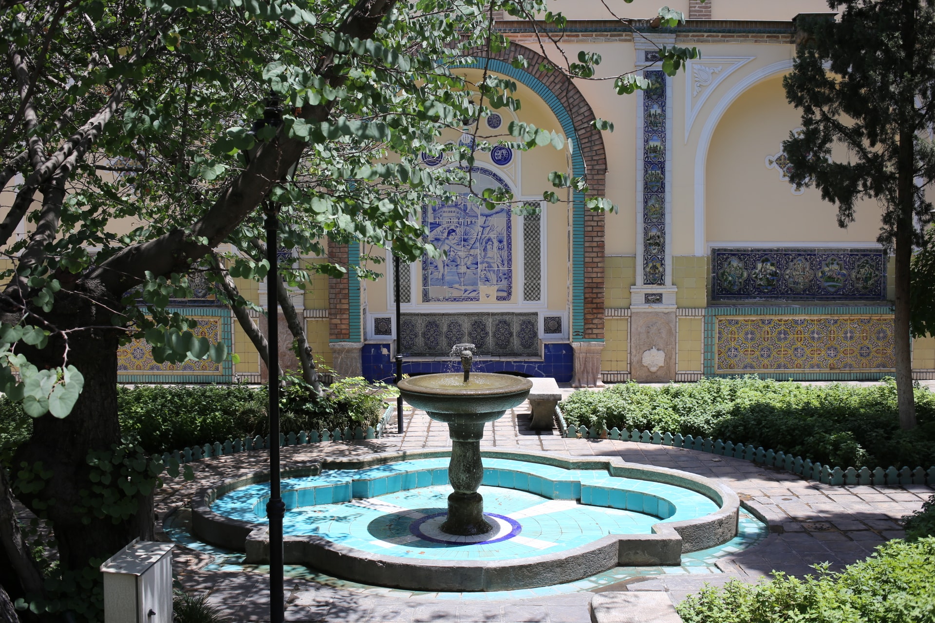 Moghadam Museum has exquisite tiles throughout | © Pontia Fallahi