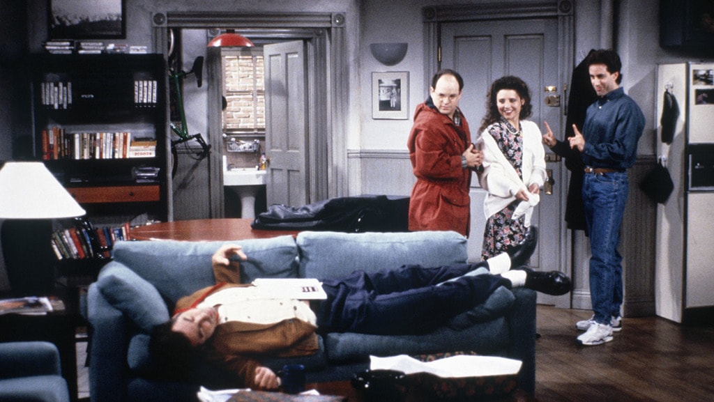 Michael Richards , Jason Alexander, Julia Louis-Dreyfus and Jerry Seinfeld in 'Seinfeld' | © NBC