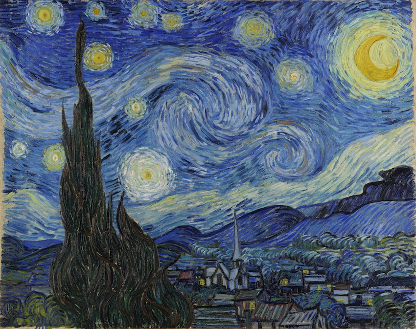 Vincent van Gogh's 1889 <em>The Starry Night</em> | Courtesy of The Museum of Modern Art, New York / Acquired through the Lillie P. Bliss Bequest