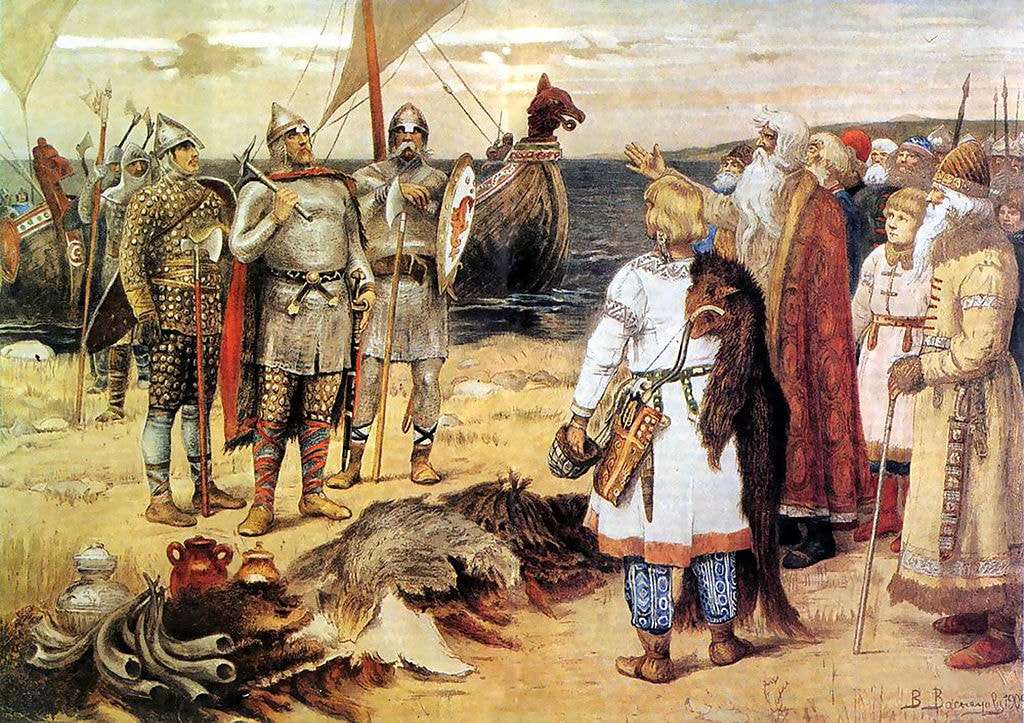 The original Rus', in a painting by Viktor Vasnetsov