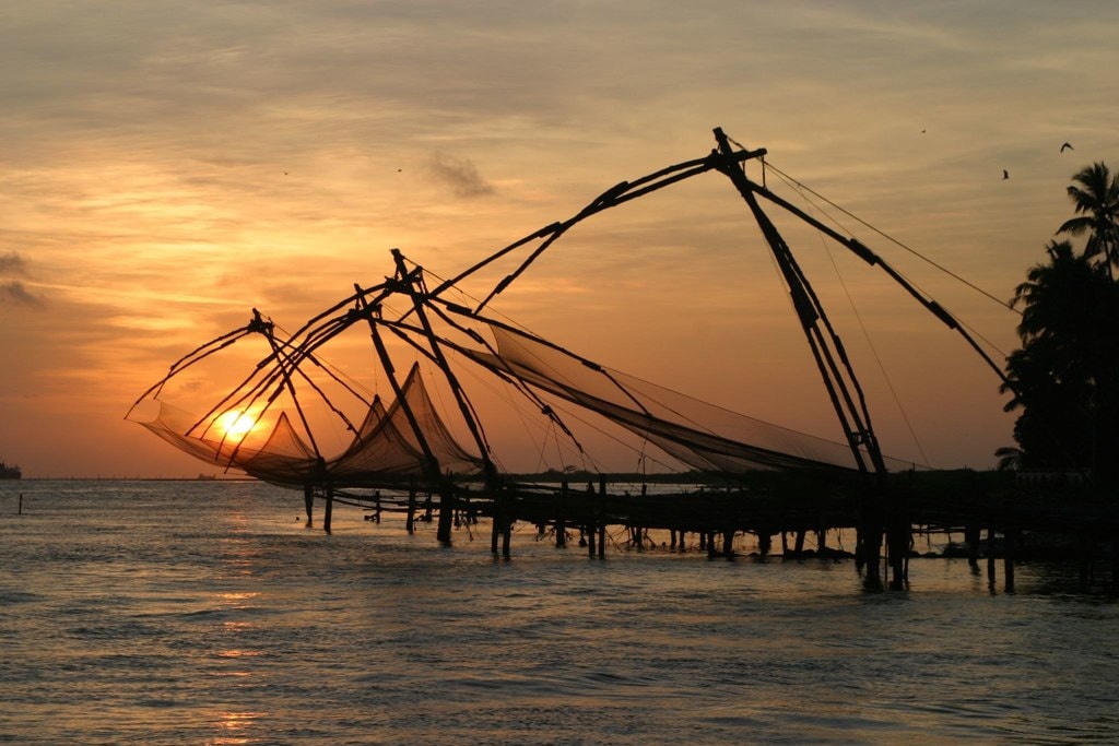 2.fortkochi_sunset