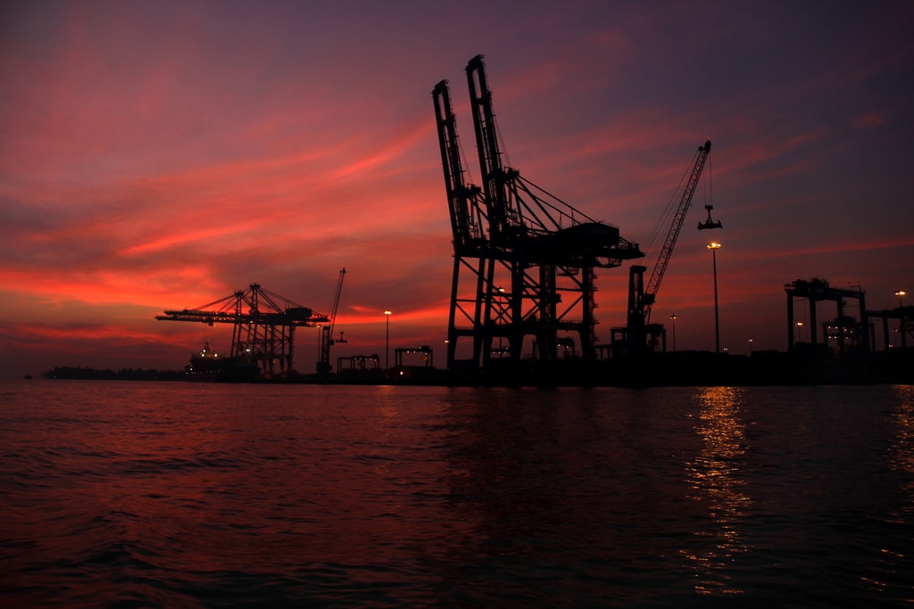 6.vallarpadam_sunset