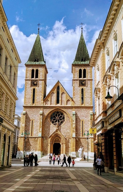 Sacred Heart Cathedral Sarajevo | © Sam Bedford
