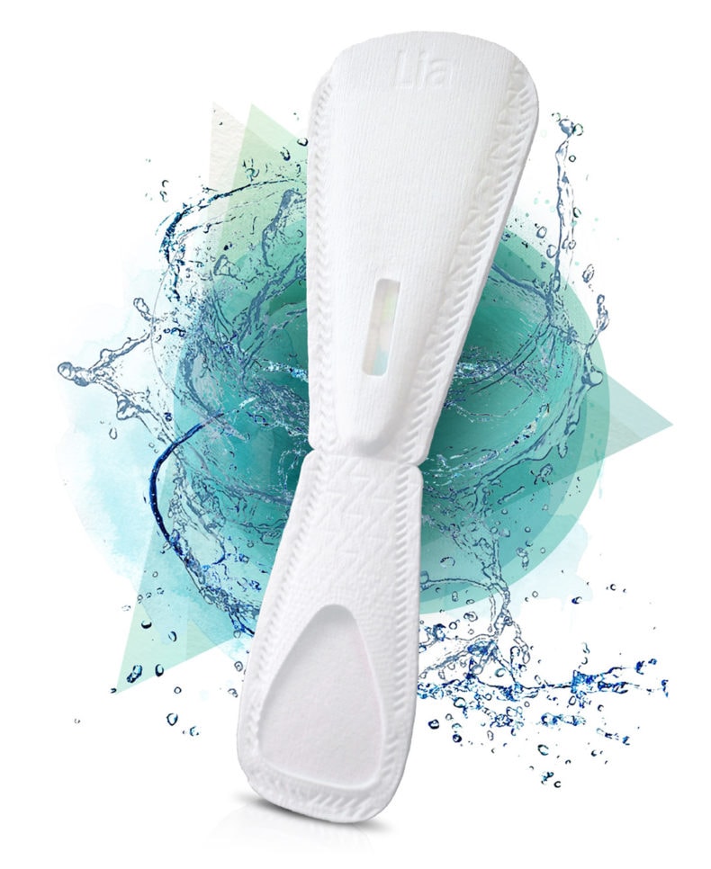 Lia, the eco-friendly, disposable pregnancy test will debut in 2018 | Courtesy of Lia
