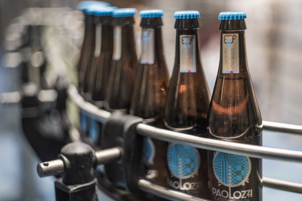 Paolozzi | © Courtesy of Edinburgh Beer Factory