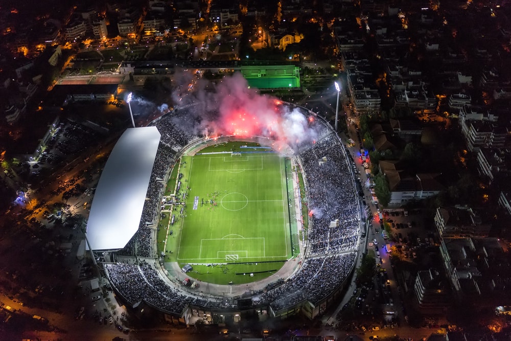 Aerial view of football fans in Greece | © Ververidis Vasilis/Shutterstock