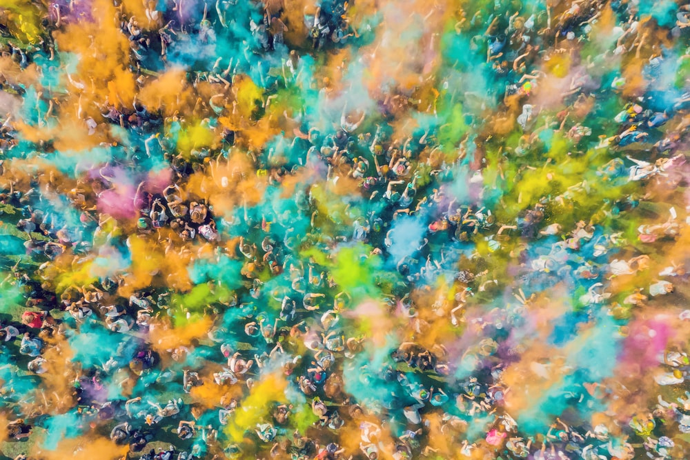 Holi Festival from above | © Anton Watman/Shutterstock