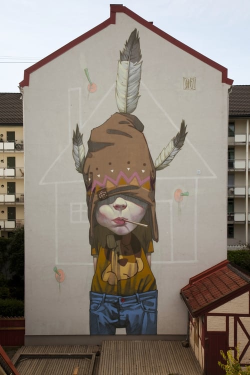 The Last Mohican (2013) by Sainer | Courtesy of Sainer