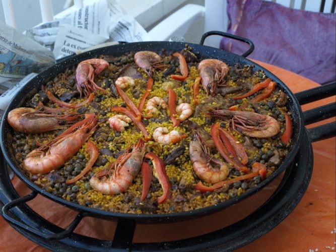 Seafood paella © EnGuillem