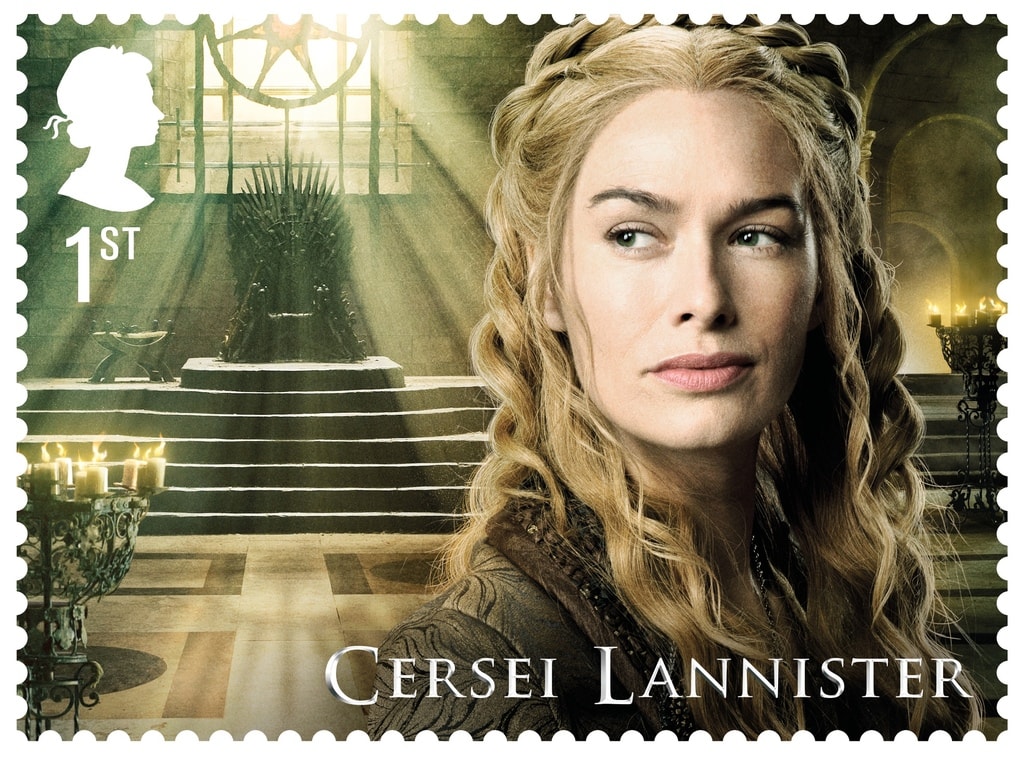 GoT Cersei Lannister stamp