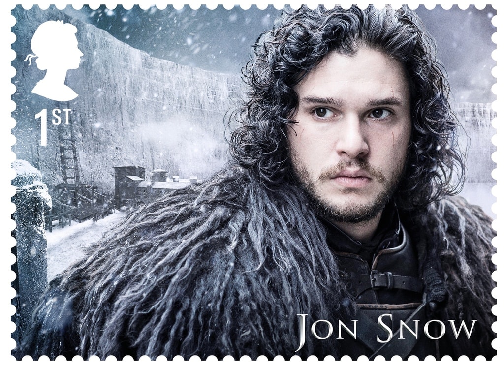 GoT Jon Snow stamp
