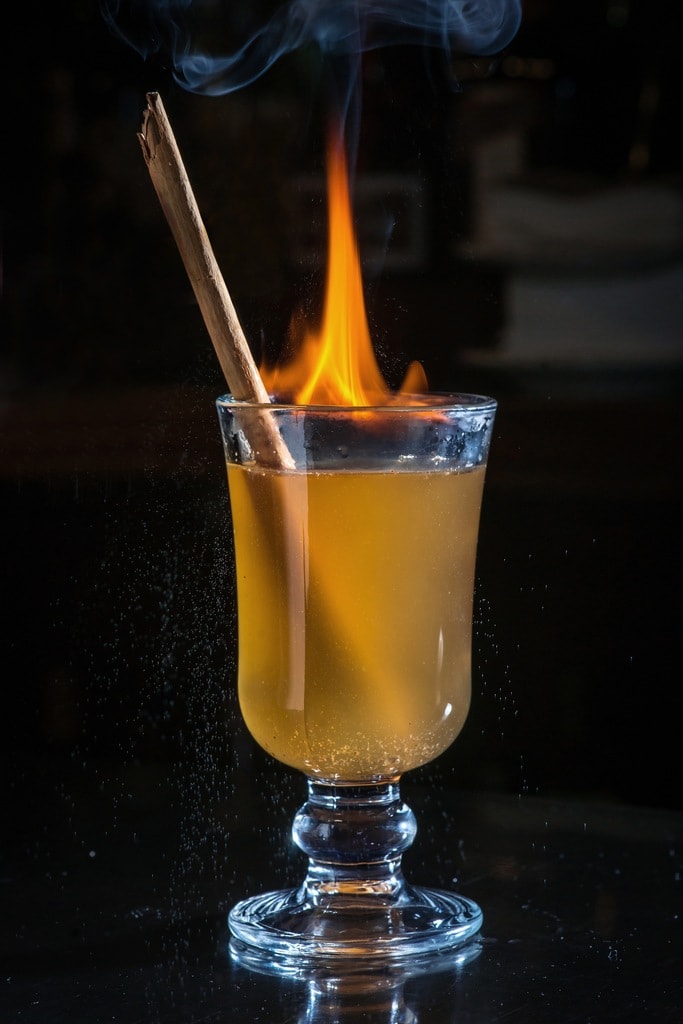 The Rum House's rum hot toddy
