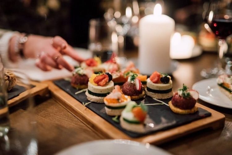 Sharing platter at Louise Restaurant & Bar