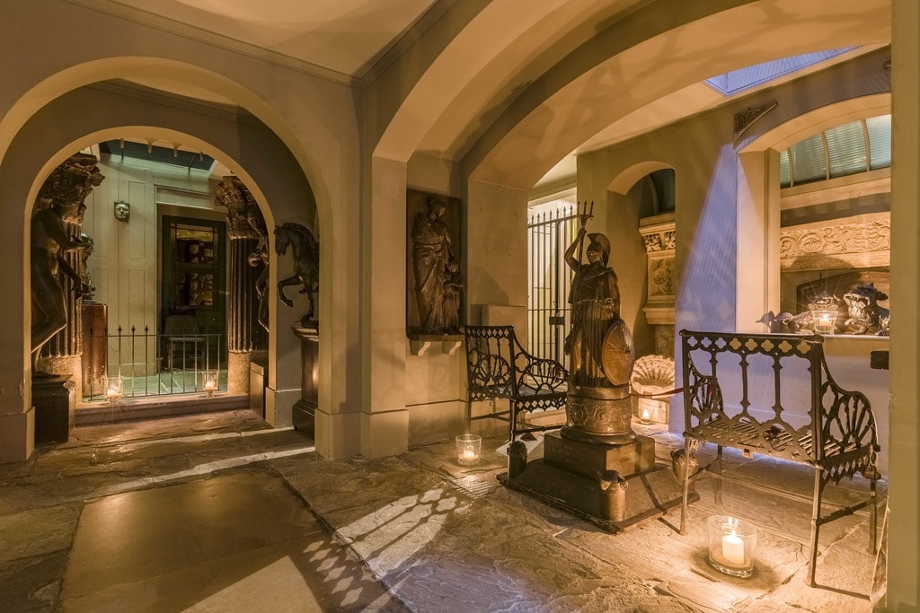 The Crypt in candlelight - Photo Gareth Gardner