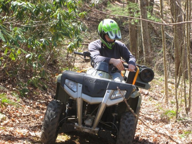 Hit the ATV trails at Carabali Rainforest Park