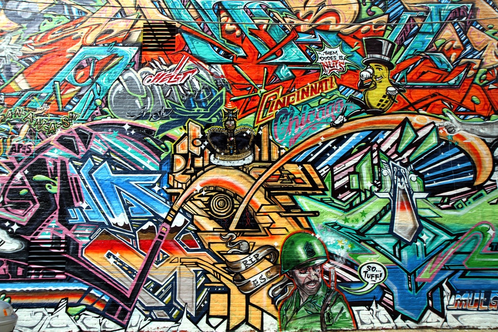 CANVAS OR PRINT WALL ART Winter in Cincinnati
