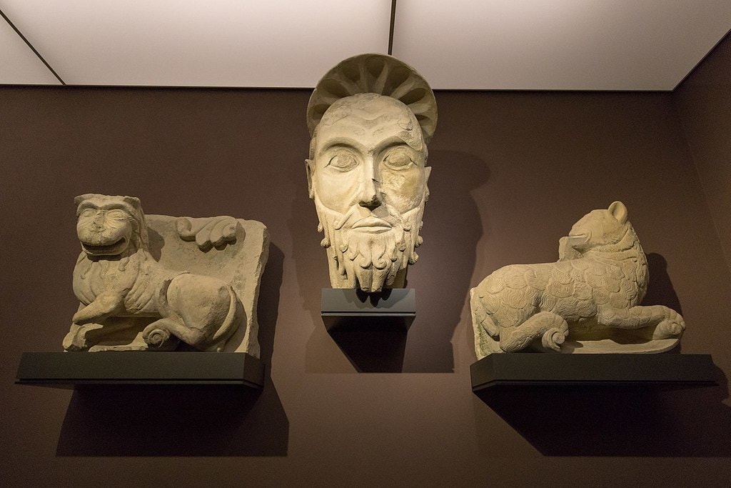 LWL-Museum_für_Kunst_und_Kultur-Löwe-Pauluskopf-Lamm_vom_St_Paulus_Dom-6345