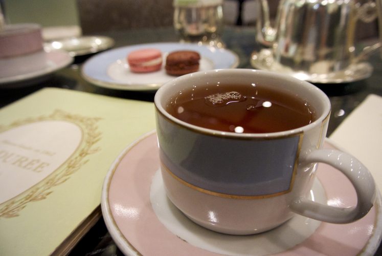 Ladurée afternoon tea