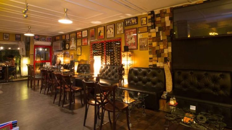 An interior view of Art Cafe