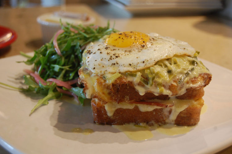 Croque Madame, like you can find at Lalo