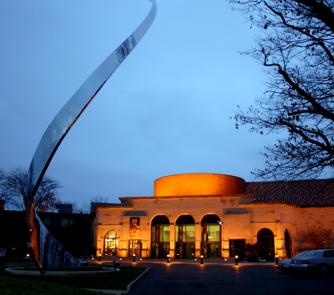 The exterior of the Dayton Art Institute, Dayton, Ohio