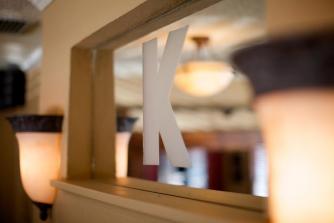 K Restaurant interior