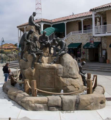 Cannery Row Monument was sculpted by local artist Steven Whyte