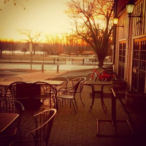 Bike Stop Café Exterior