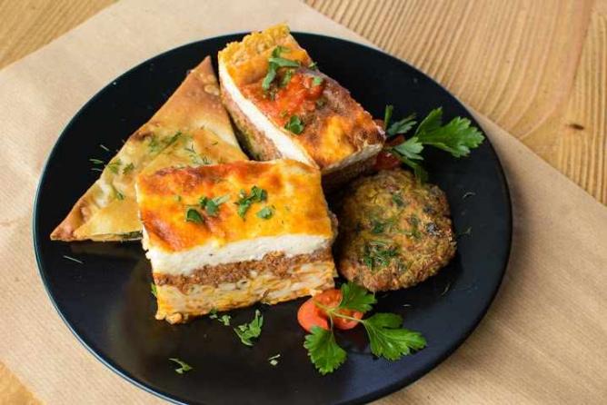 Pastitsio dish