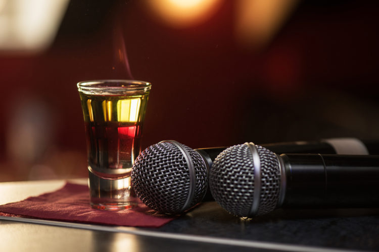 Karaoke bar at Harry's Karaoke Lounge Bar